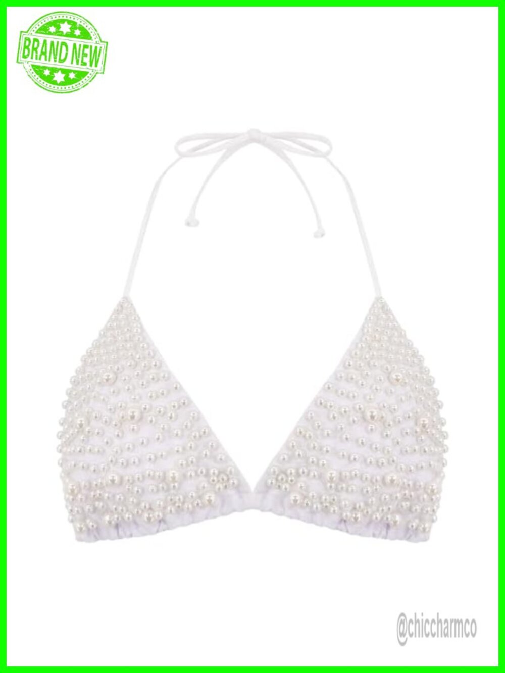 Sequin Crop Top V Neck Bandage Tank Bustier Cami Dance Bra Club Rave